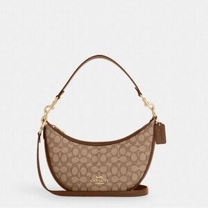 Coach Aria Shoulder Bag in Signature Jacquard